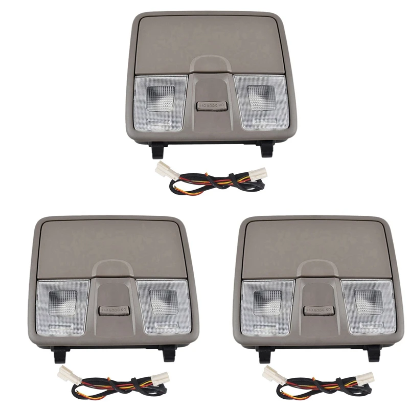 

3X No Sunroof Over Head Console Light Room Lamp Dome Light Reading Lamp For HYUNDAI ELANTRA GT I30 IX25 CRETA K3 12-18