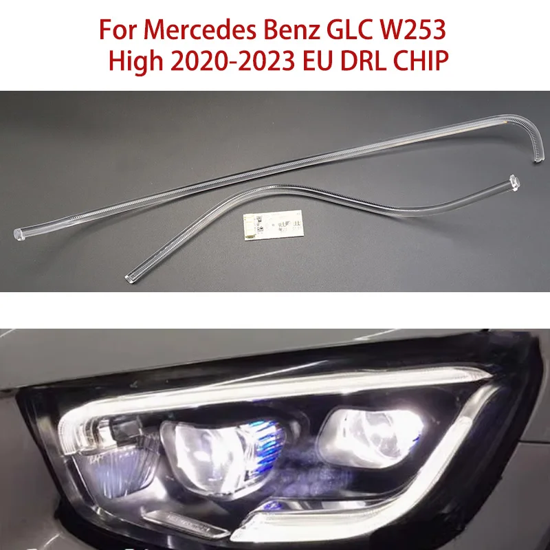 

Модуль балласта белого света для Mercedes-Benz Angel Eye дневные ходовые огни GLC W253 20-2023 Автомобильный DRL ЧИП LED Европейская версия