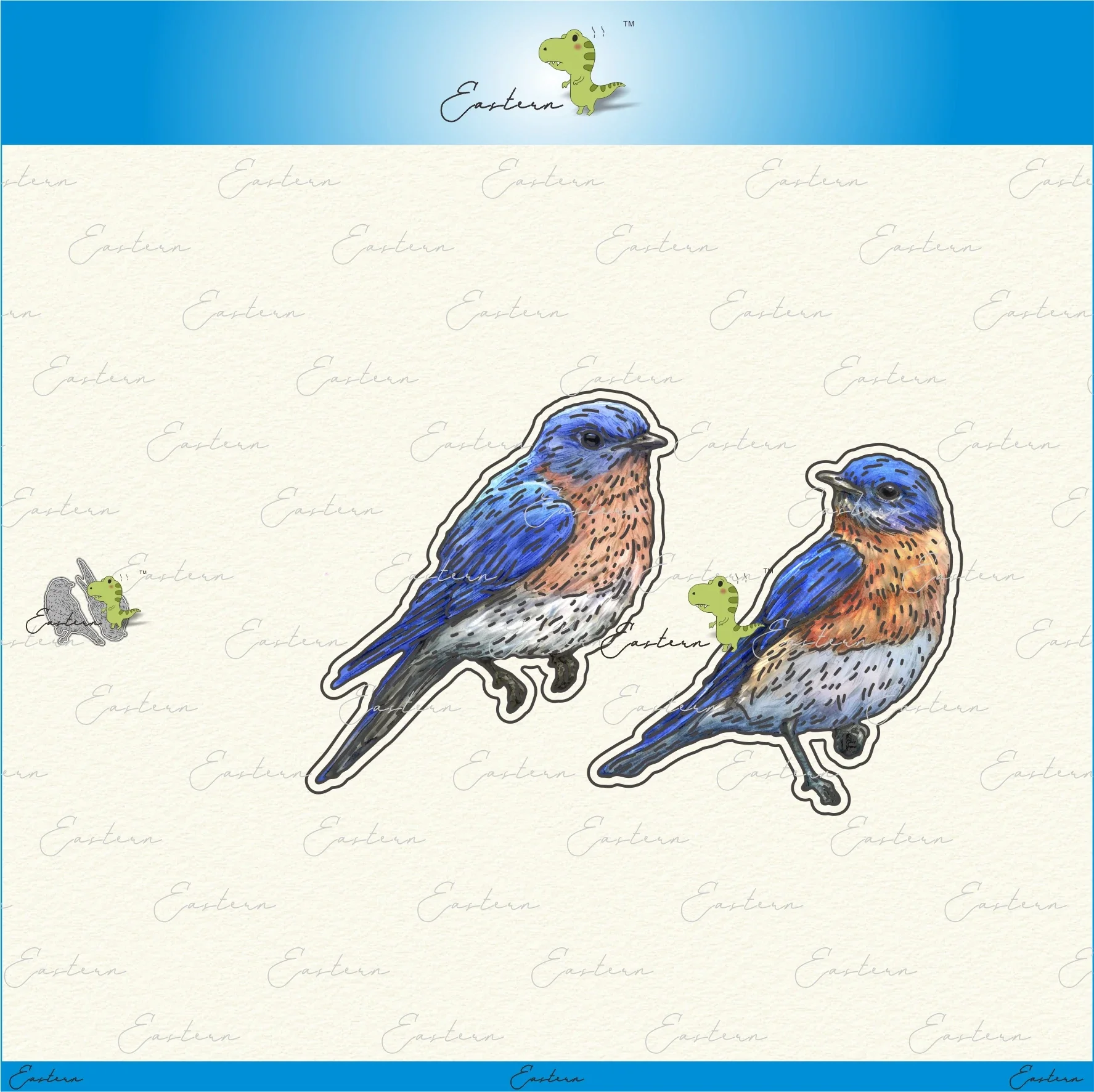 Billie & Bernie Birds metal cutting dies 2022 new DIY  molds Scrapbooking Paper Making die cuts crafts  Printed Sheet