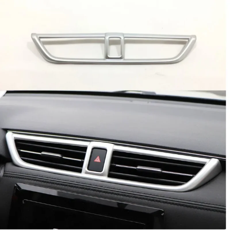 ABS ماتي نظرة الداخلية غطاء فتحة التهوية الأوسط الزخارف لهوندا Crider2018- 2019 #2