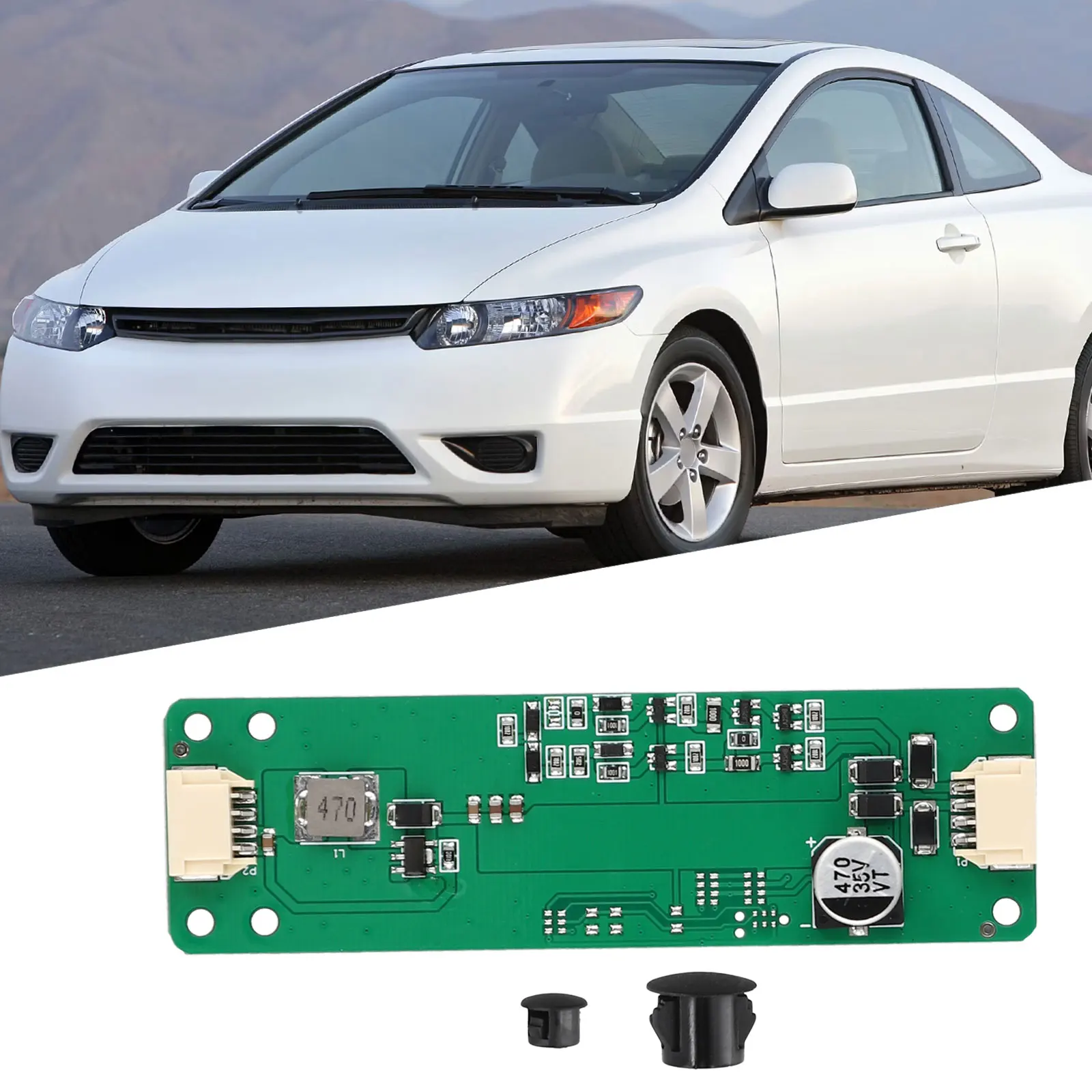 

Daytime Driving Lights As Shown In The Figure LED Drive Controller High-quality Materials Improved Design Seamless Installation
