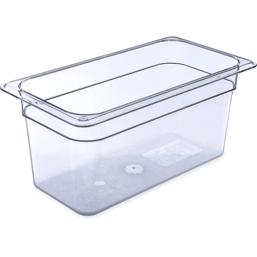 

Storplus Food Storage Container Food Pan, Chafing Pan With Spoonable Corners For Catering, Buffets, Restaurants, Polycarbonate