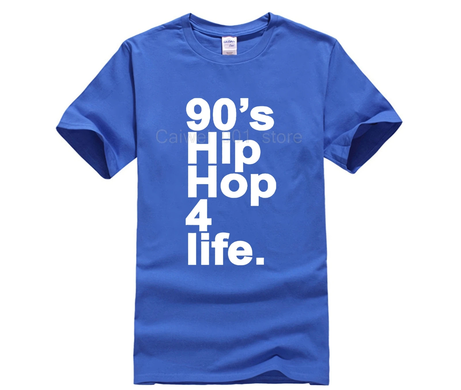 New fashion trend 90 S hip hop t shirt DJ premier rap krs one golden era men clothes Summer Fashion Street Short Sleeve T Shirt