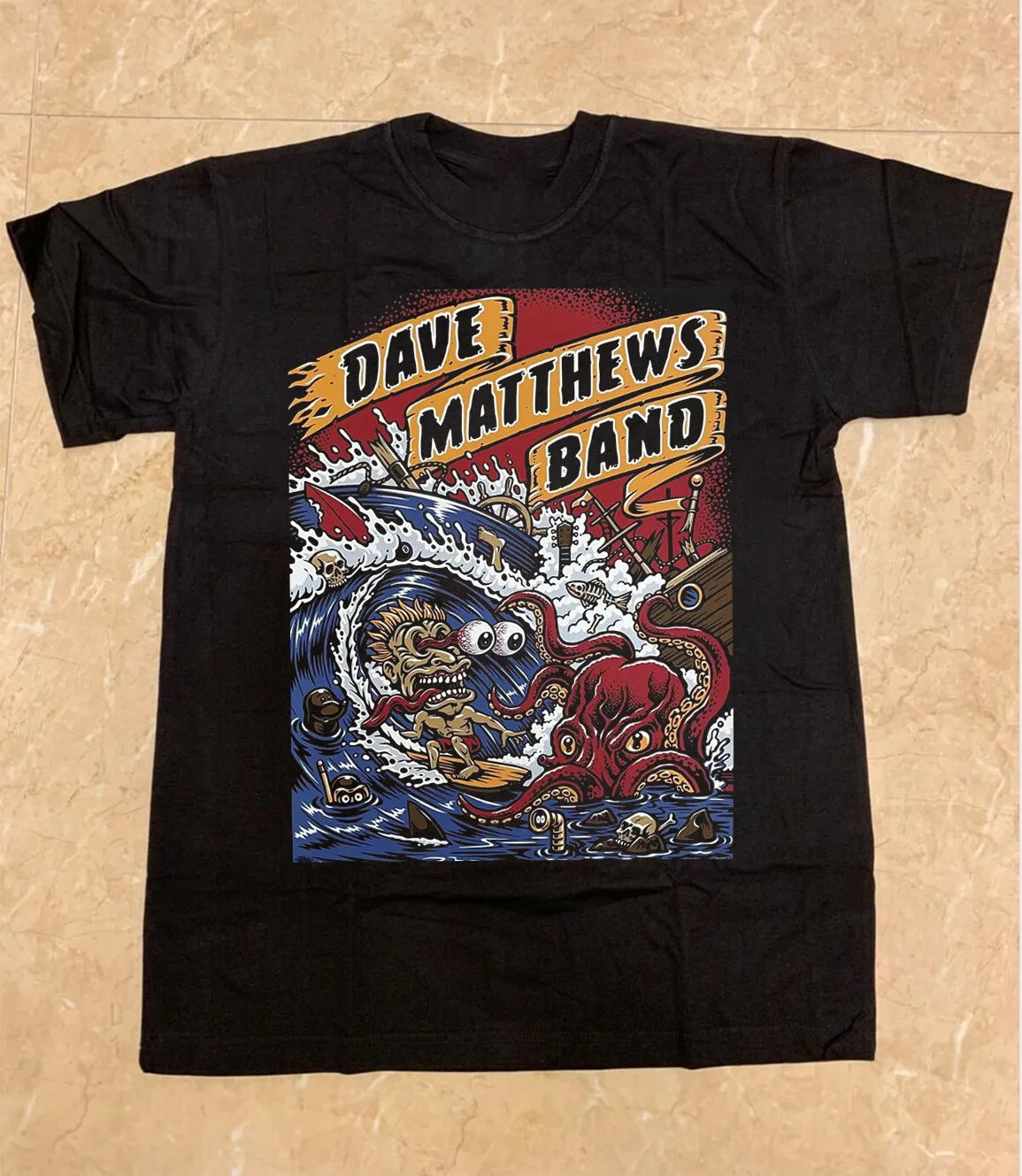 Dave Matthews Band Show 2022 - Virginia Beach Short Sleeve Unisex T-Shirt