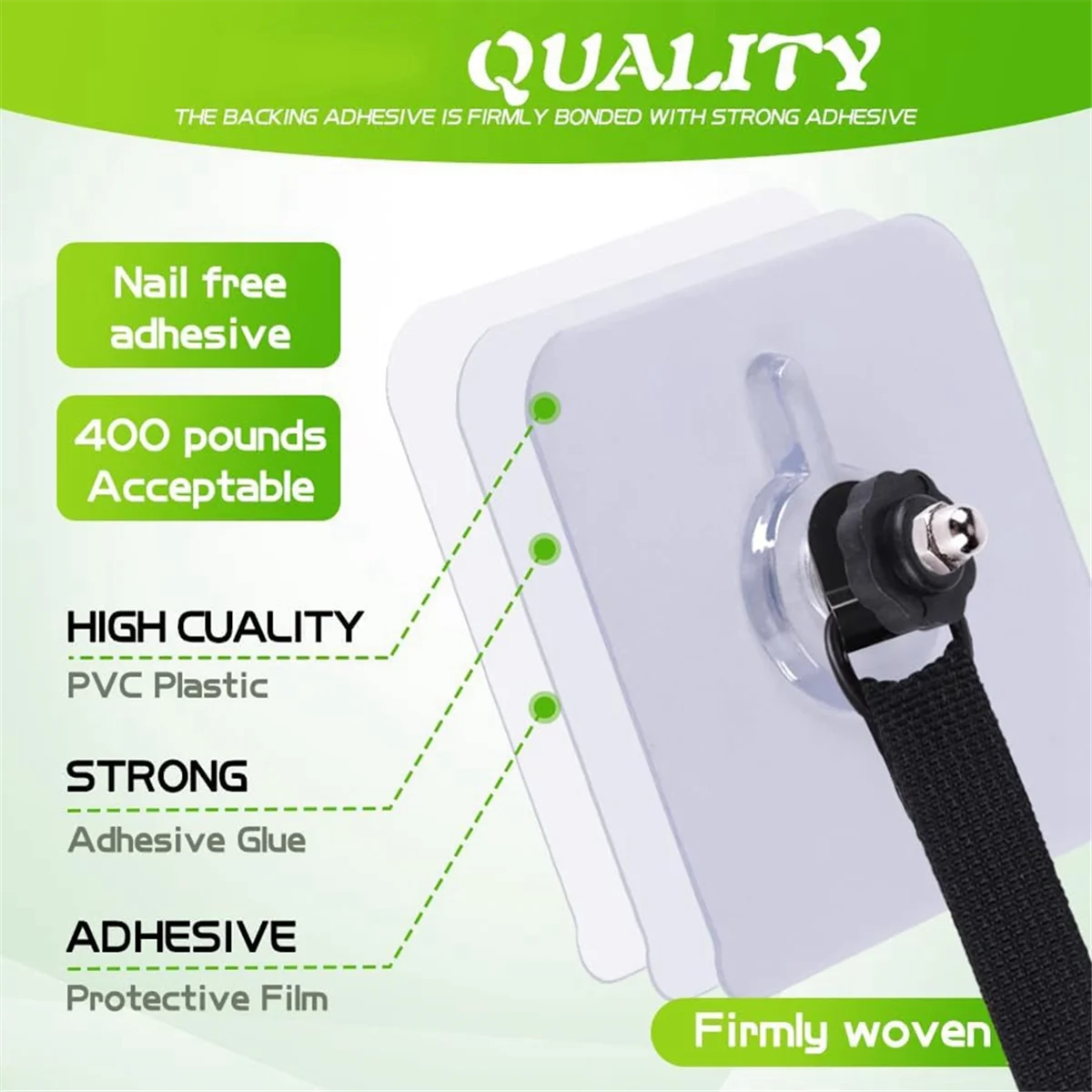 

ABNJ 2-пакет регулируемых ремней безопасности для телевизора, клейкие анкеры для телевизора без сверления, ремни с защитой от наконечников для мебели премиум-класса