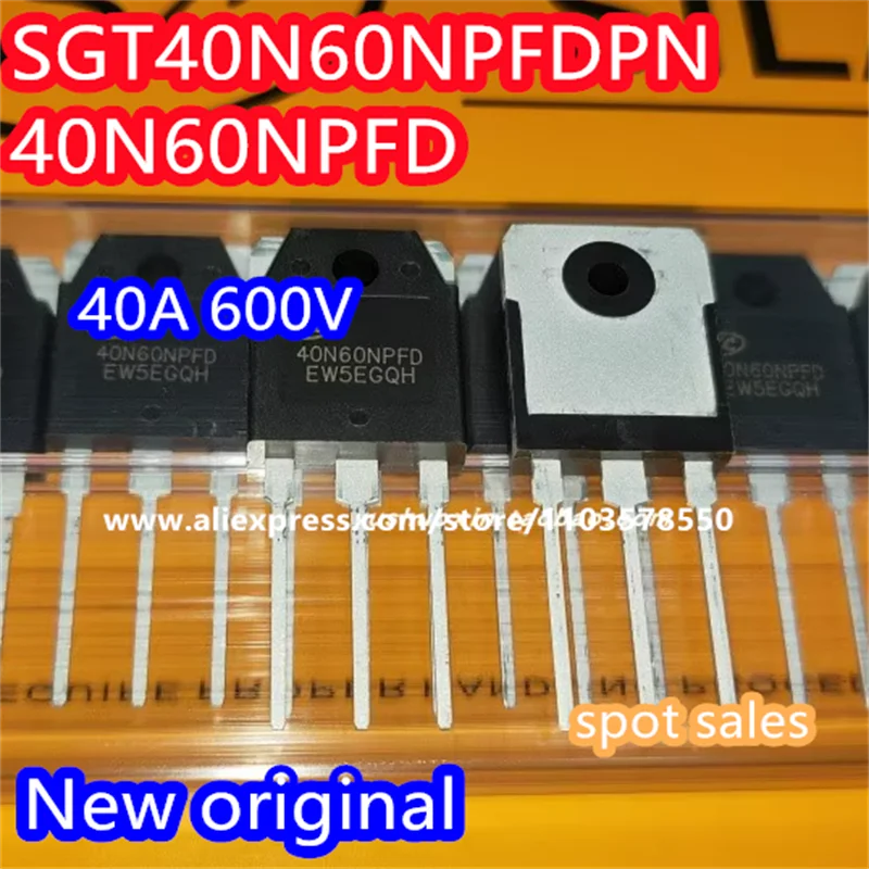 (10PCS) 100% brand new original 40N60NPFD 40A600V welding machine IGBT field-effect transistor SGT40N60NPFDPN