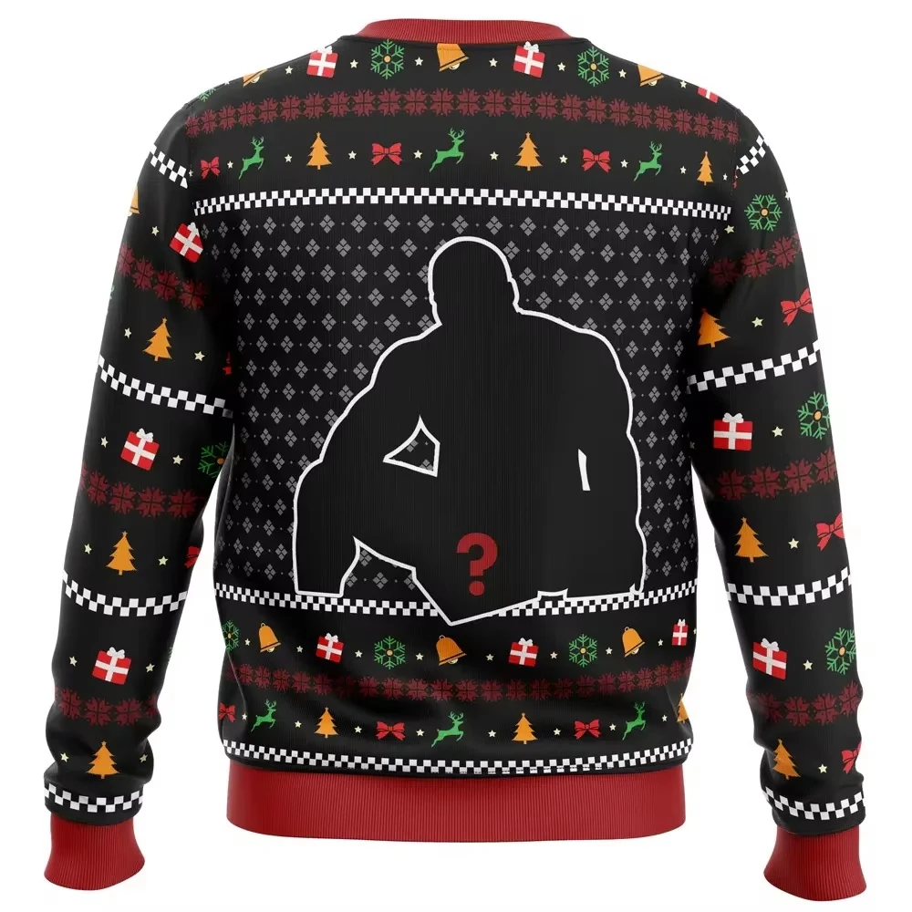 I Have Big Package for You Barry Wood Meme Men's Pullover Crew Neck Sweatshirt Soft Comfy Home Casual Relaxed-Fit Autumn Winter