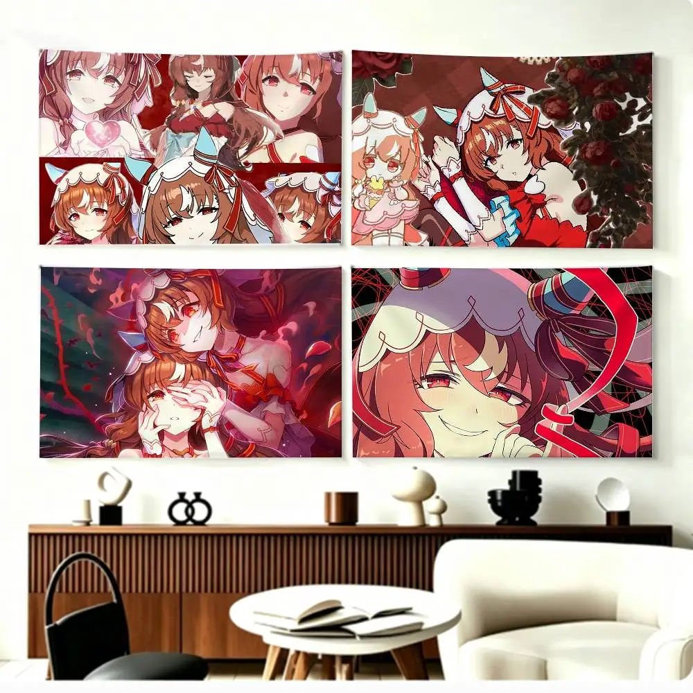 CUTE Still in Love UmaMusume   Flags Wall Hanging Background Art Banner for Bedroom Home Outdoor Decor