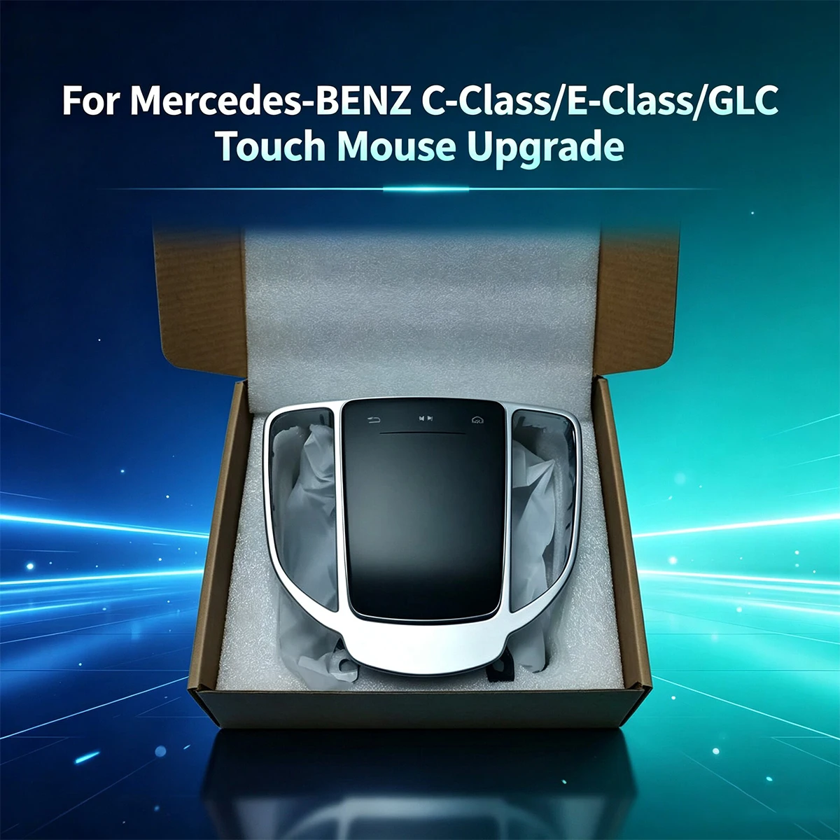 Image of 1 Stück Auto-Multimedia-Touch-Mauspad-Steuerungsschalter für Mercedes Benz C-Klasse GLC G E-Klasse 2015-2019, neues Upgrade-Zubehör für den Automonitor