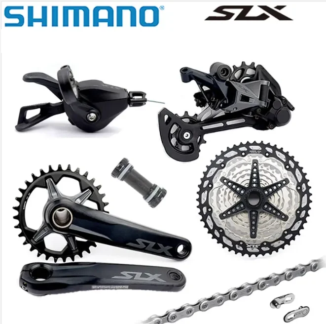 

SLX M7100 Groupset 12 Speed 12V Тормозной рычаг переключения передач цепи кривошипник для горных велосипедов Запчасти