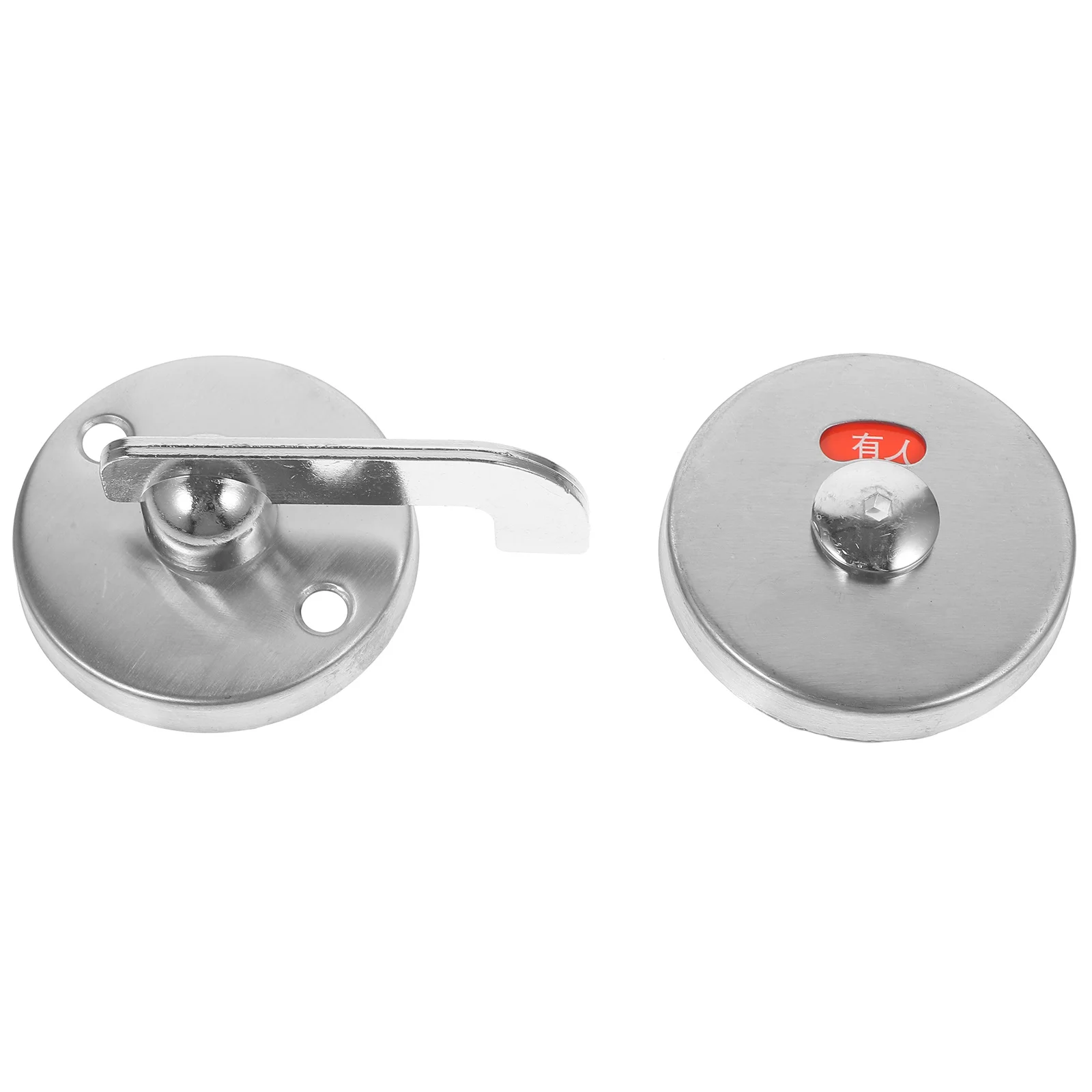욕실 표시 잠금장치 스테인리스 스틸 화장실 문 잠금장치 공용 화장실 상업용 사용