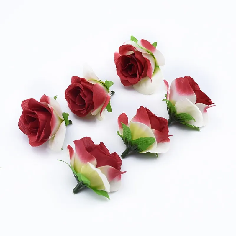 20 stücke Künstliche Pflanzen Dekorative Blumen Brosche Braut Handgelenk Diy Weihnachten Dekorationen für Haus Billig Künstliche Blumen – Detail 15