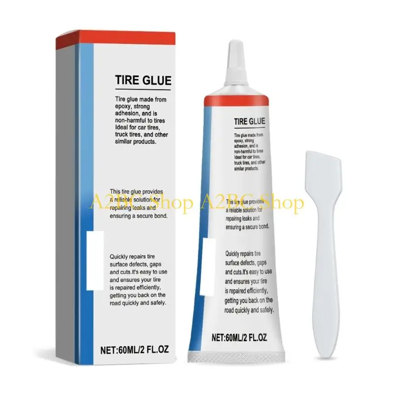 

A2BC Professional Tire Sidewall Repair Adhesive для автомобильных мотоциклетных грузовиков Универсальное применение.