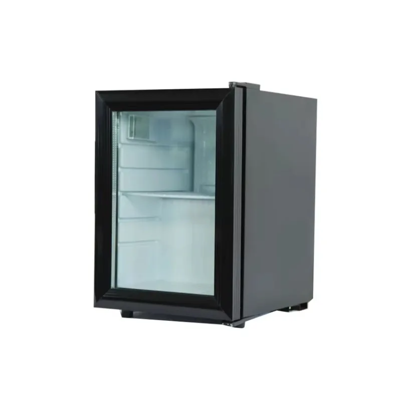 

Mini Portable 21L Fridge Refrigerator Glass Door Cooler