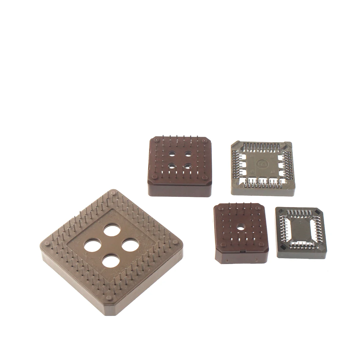 10PCS PLCC32-SMD PLCC44 PLCC52 PLCC68 PLCC84 DIP IC 소켓, PLCC32 소켓 어댑터 32 핀 PLCC PLCC-32 변환기