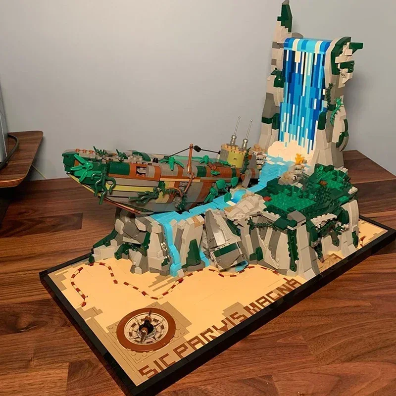 Moc Building Bricks Famous Adventure Game Model German U-Boat Technology Modular Blocks Gifts Christmas Toys DIY Sets Assembly