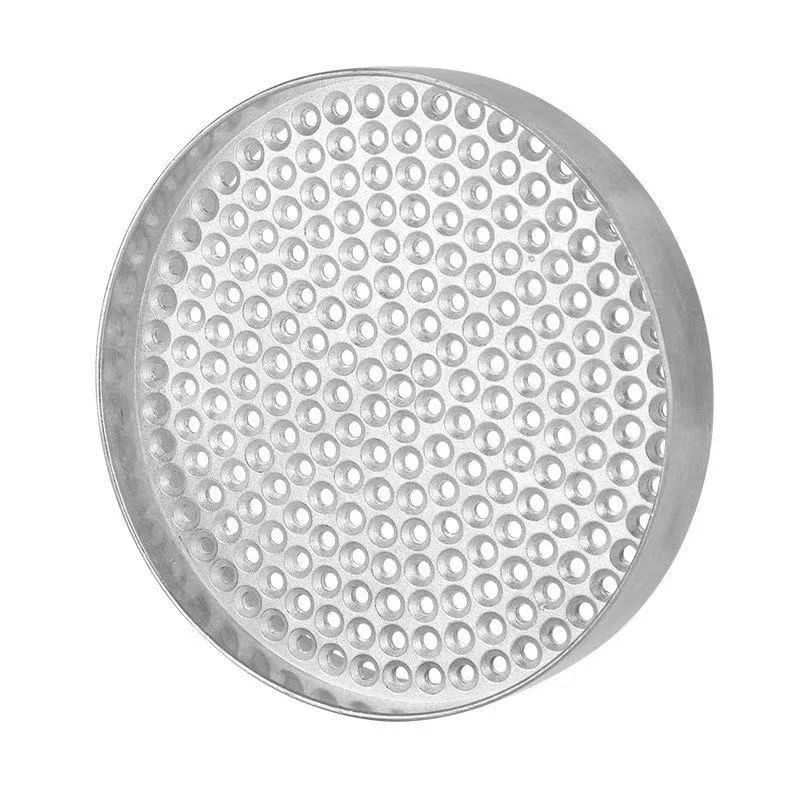 Zinc Alloy Screw Sorting Tray Round Metal Screw Organizer Plate For M1.0-M4.0 Screws Factory Assembly Line Tool