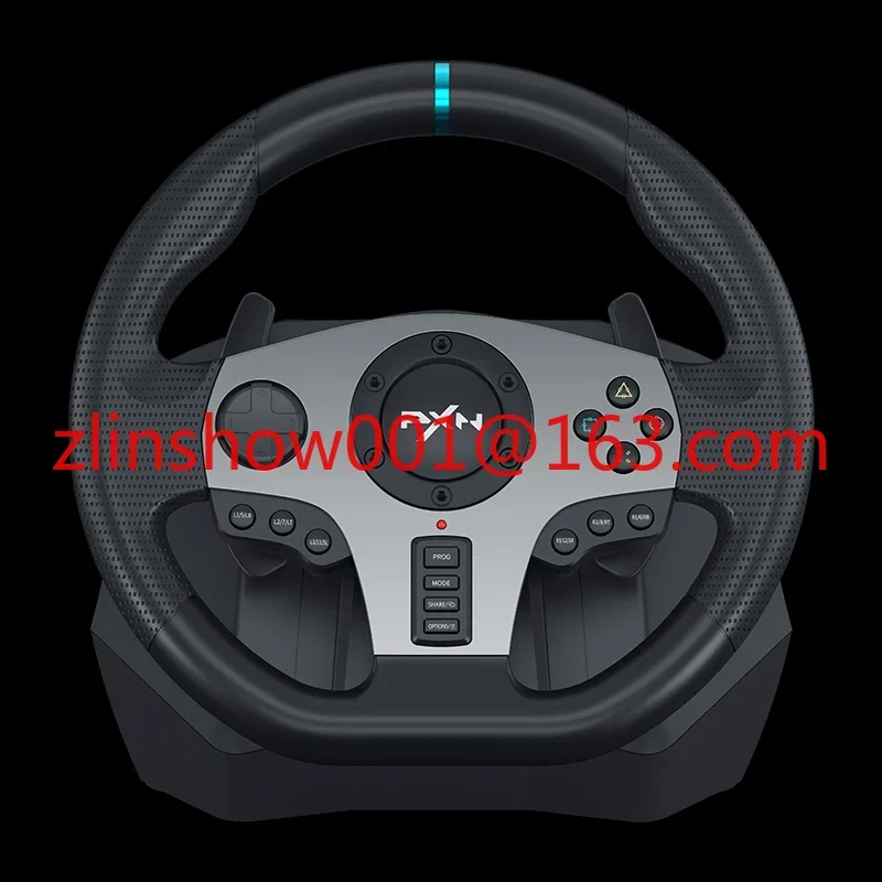 900 Degree PC Gaming Racing Steering Wheel With Pedal And Gear Stick