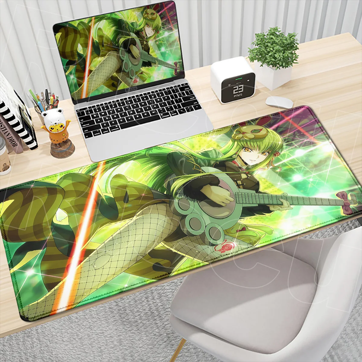 Code Geass Desk Mouse Pad XXL HD Printing Laptop Keyboard Mat Table Protector Carpet PC Gaming Accessories Lelouch CC Pretty Rug