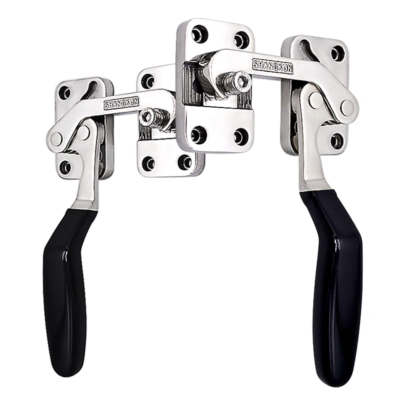 

Hot Sell High Quality 304 Stainless steel Industrial Heavy Compression Handle Latch Lock for Freezer/Oven/Steam Box Door