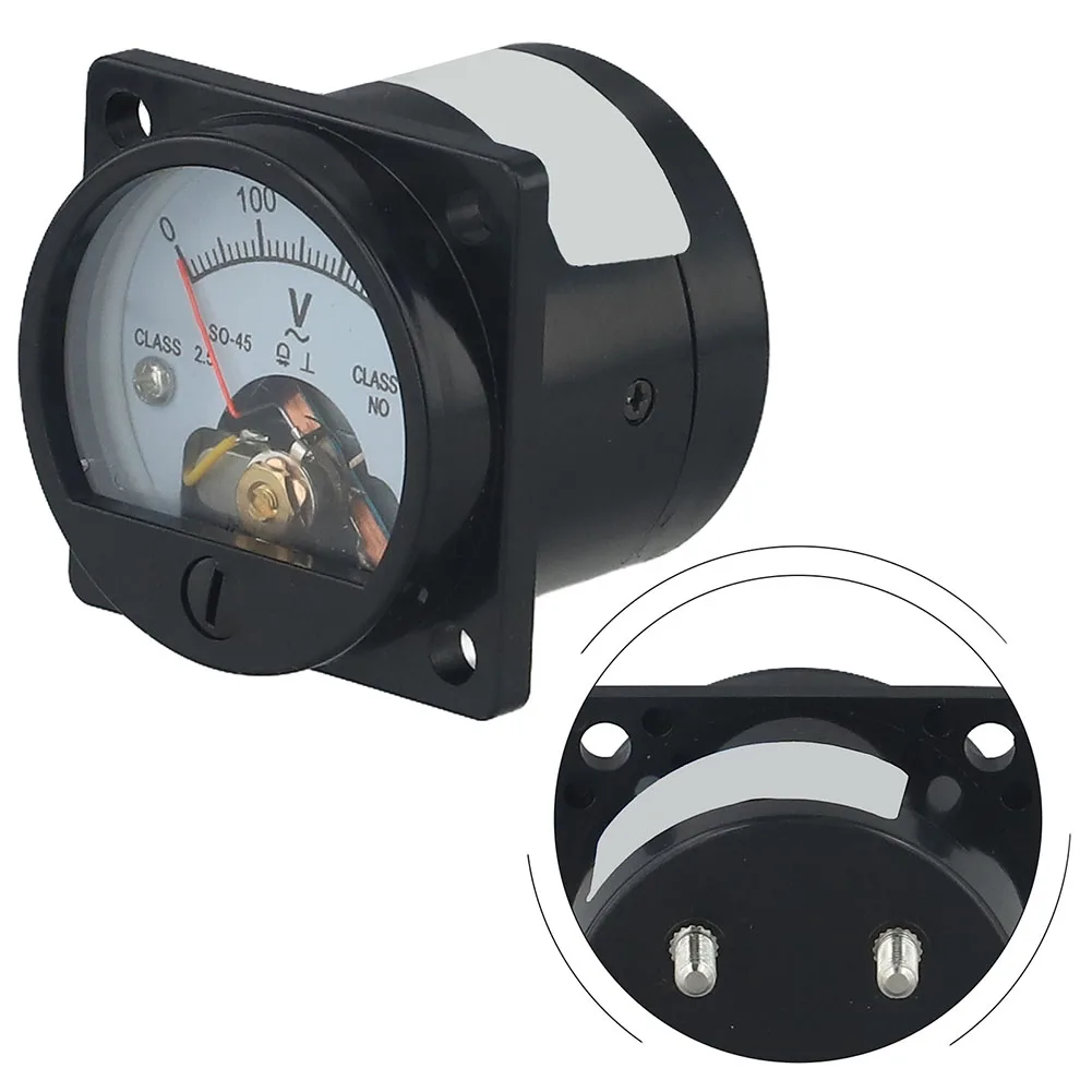 Вольтметр переменного тока, аналоговый панельный измеритель напряжения 0 300 В с регулятором 0 для надежного и точного измерения