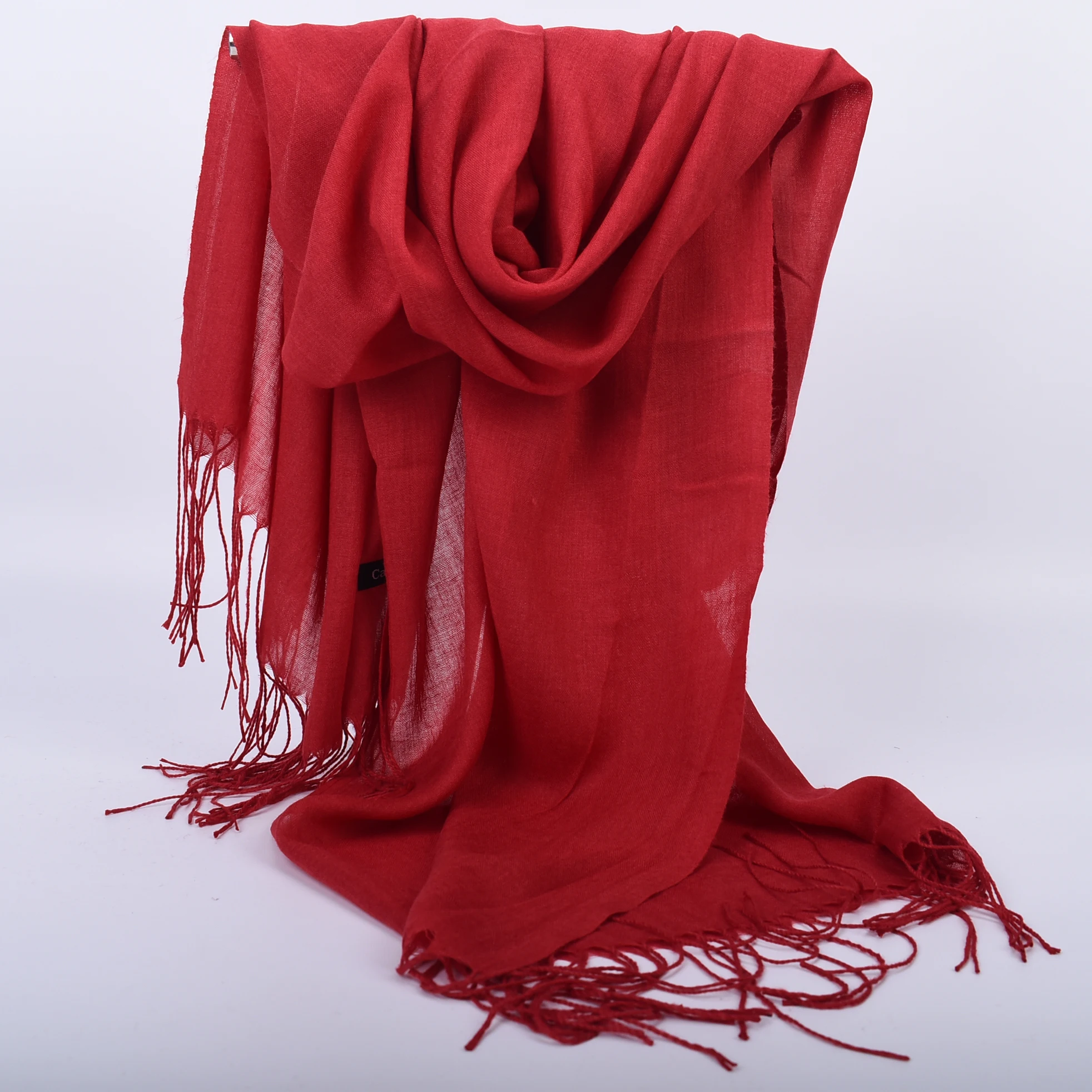 Fashion New Autumn and Winter Solid Color Scarf for Both Men and Women 100g Single Color Headscarf Shawl