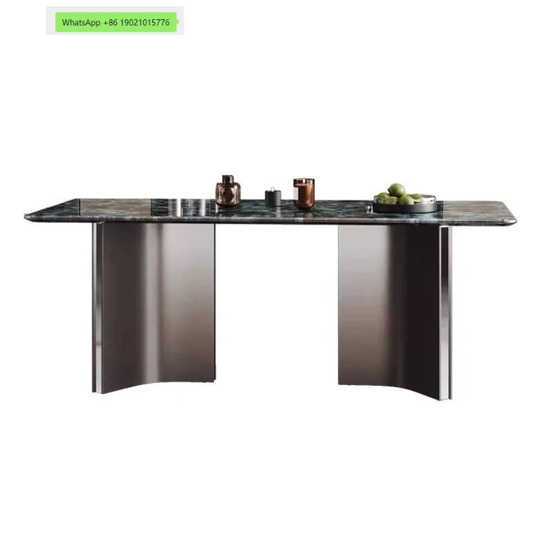 2003 Sapphire Luxury Stone Dining Table Premium Dining Table Size Unit Natural Marble Dining Table