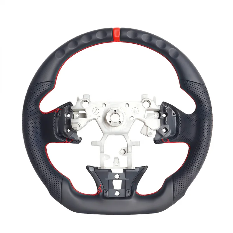 

Black Full-leather Q50 Steering Wheel 2013 2014 2015 2016 for Infiniti Q50 Steering Wheel Shipped Within Three Days