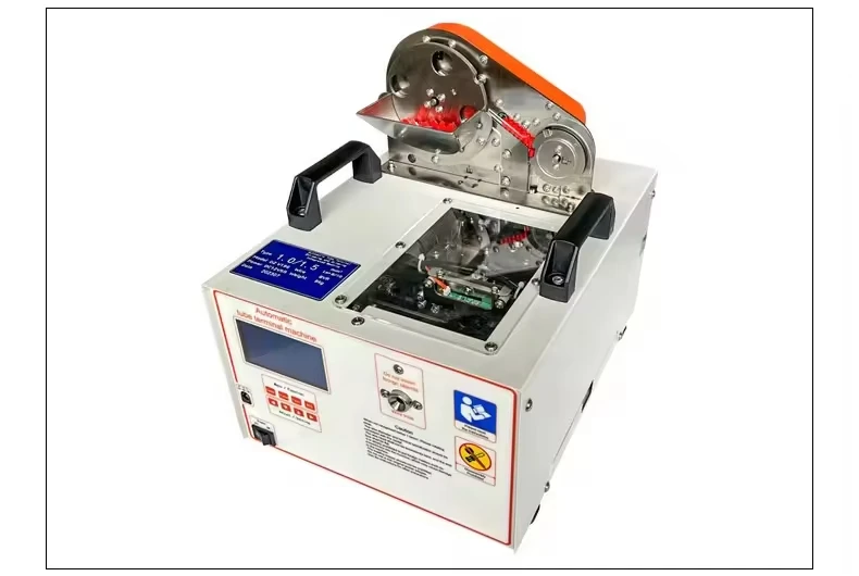 

DZV196 Electric Terminal Crimper Machine with Non-Vibration Feeder for Fast Production