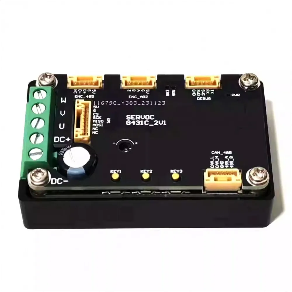 DC12-48V Motor Drive Board Servo Motor Development Board Servo C2 BLDC PMSM Three-phase Motor STM32G431 FOC Control Module