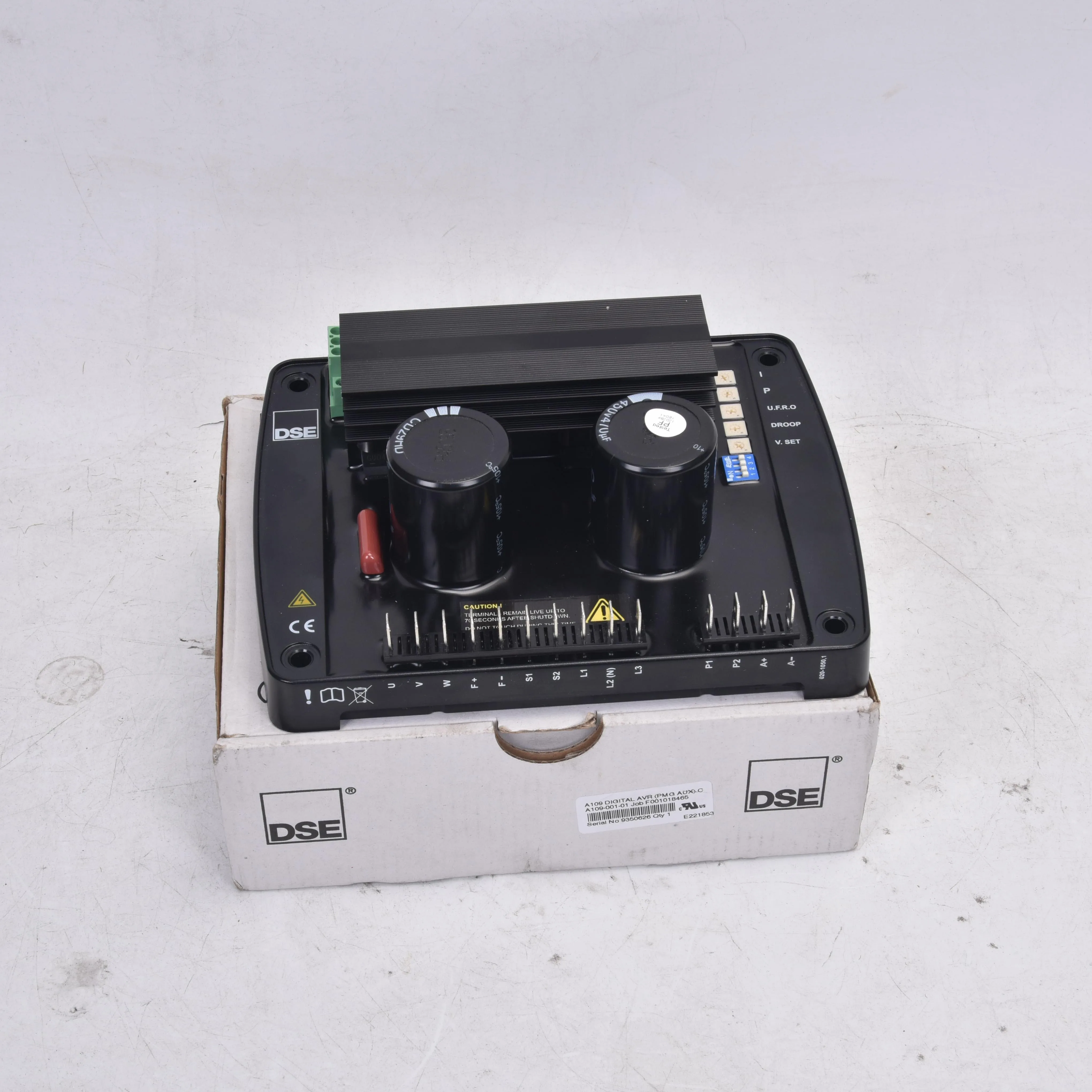 DSE (Deep Sea Electronics from the UK), core excitation voltage - stabilizing accessory of A109 digital automatic voltage regula