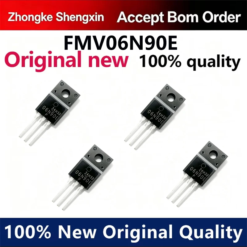 (5pcs)FMV06N90E warehouse imported stock TO-220F 900V 6A