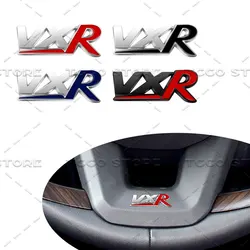 Auto Interior VXR Logo Metal Car Steering Wheel Sticker Center Console Sticker For Vauxhall Insignia Zafira Opel Corsa Astra H J