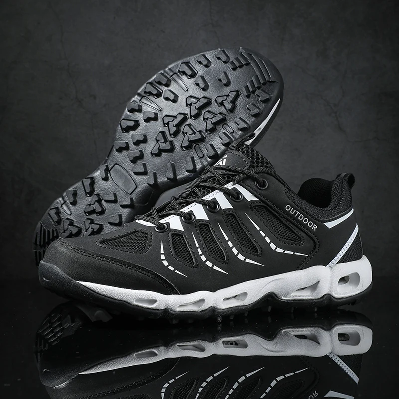 

Men Outdoor Sneakers Breathable Hiking Shoes Big Size Men Women Outdoor Hiking Sandals Men Trekking Trail Water Sandals Big Size