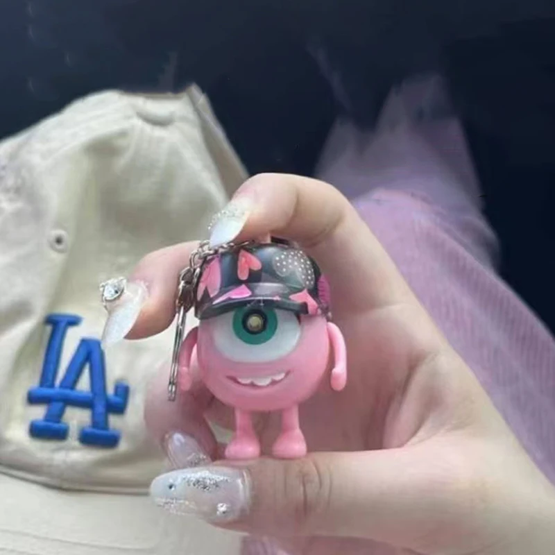 Breloczek Mike z Uniwersytetu Potwór LED Światło Dźwięk Figurki Akcji Anime Zawieszka Zabawka Prezent