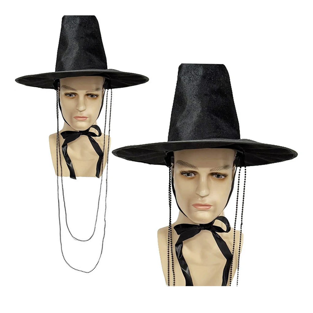 

Kpop Costume Sun Hat Black Idol Cosplay Cap For Jinu Demon Hunter Fans Hats Inner Diameter Of 18CM Halloween Headgear
