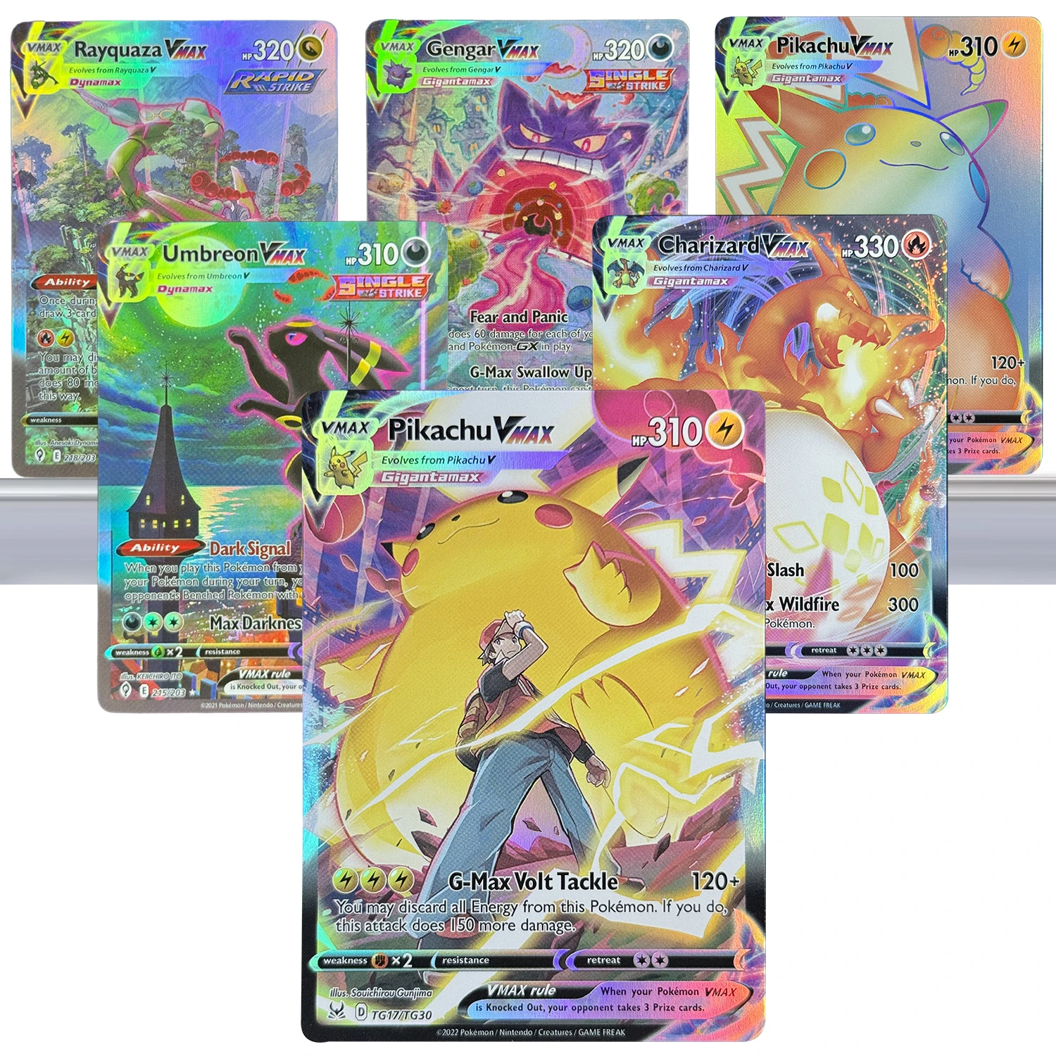 

Коллекционные карты PTCG Pikachu Mew VMAX Umbreon Blastoise Charizard Sylveon Vaporeon, настольная игра, классическая игра, аниме-карта, подарочная игрушка