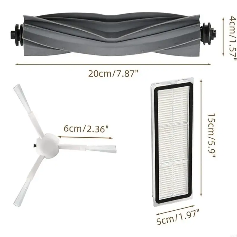 Cepillo rodillo M6CB para limpieza pisos D10S/D10S CIJA ROBÓTICA Robótica