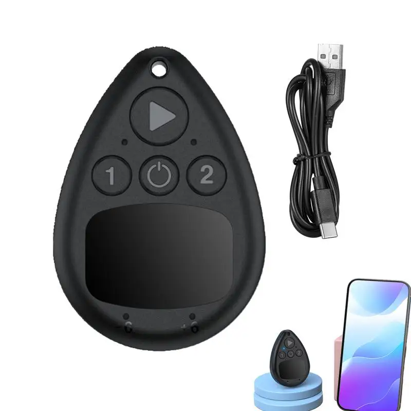 Wireless Remote For Phone Automatic Cell Phone Touch Control Remote Phone Screen Protection Remote For Music Listening Working