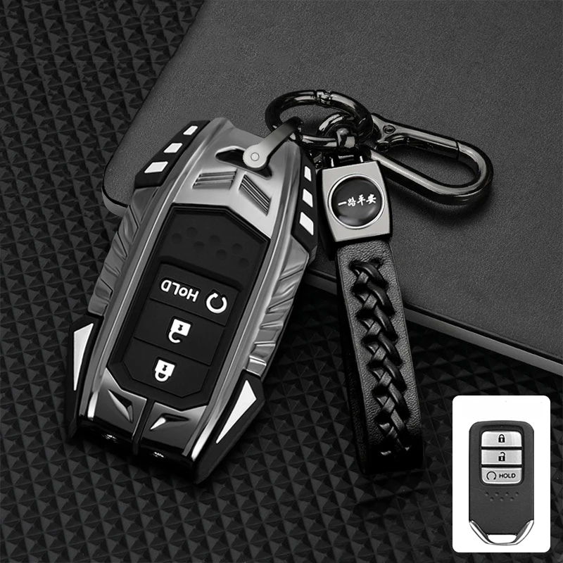 

Car key case key shell set for Honda CR-V ACCORD ODYSSEY CIVIC ect all-inclusive protection keychain Accessories Holder Shell