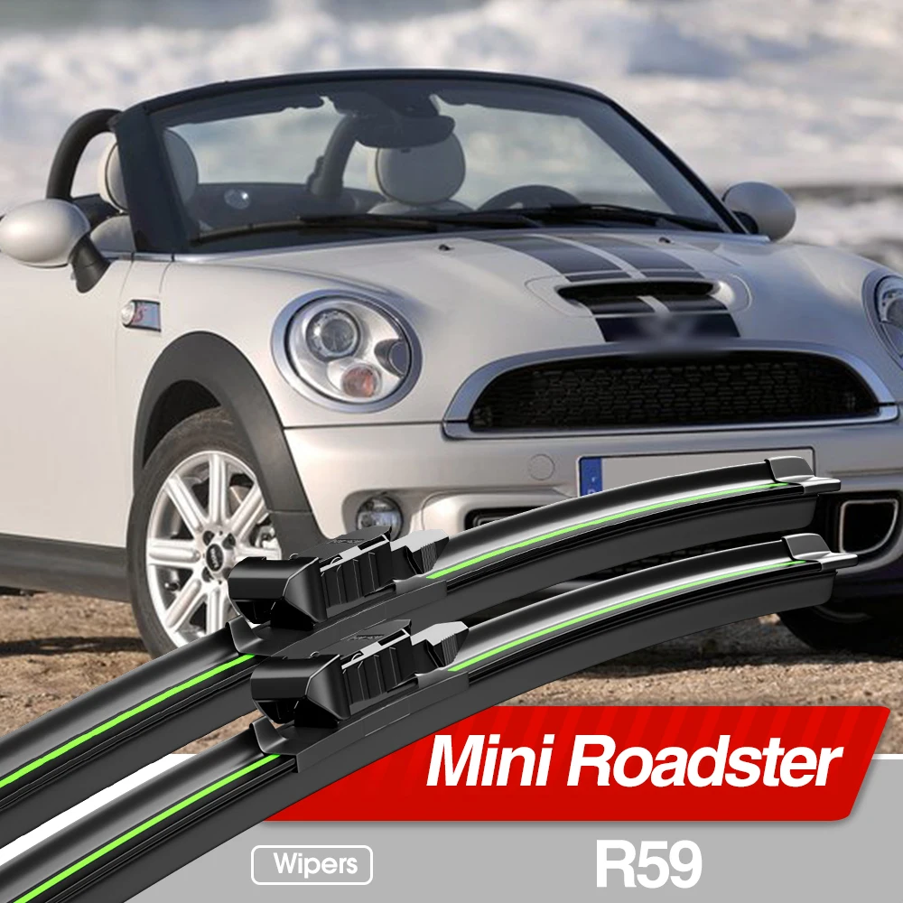 

For Mini Roadster R59 2012-2015 Front Windshield Wiper Blades 2pcs Windscreen Window Accessories 2013 2014