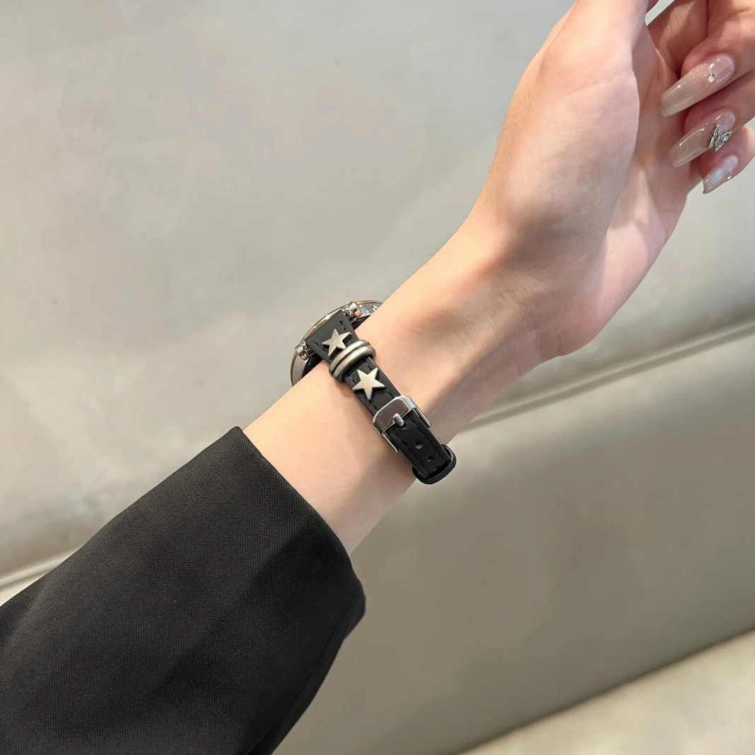 20 مللي متر 22 مللي متر 18 مللي متر حلقة جلدية لساعة سامسونج الفرقة لهواوي GT6 حزام Ultimate Honor Magic2 46 مللي متر GT3 النساء