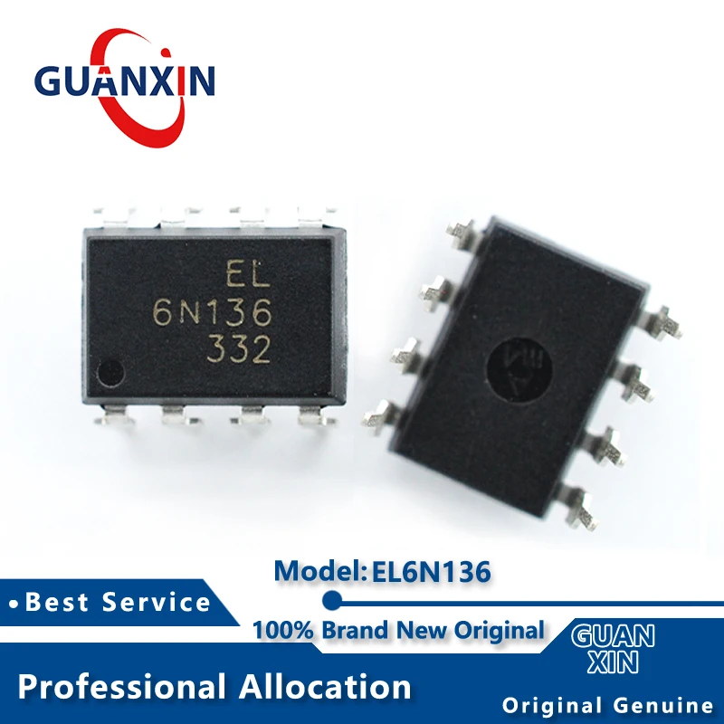 

100% New Electronic Marking EL6N136 DIP-8 EL6N