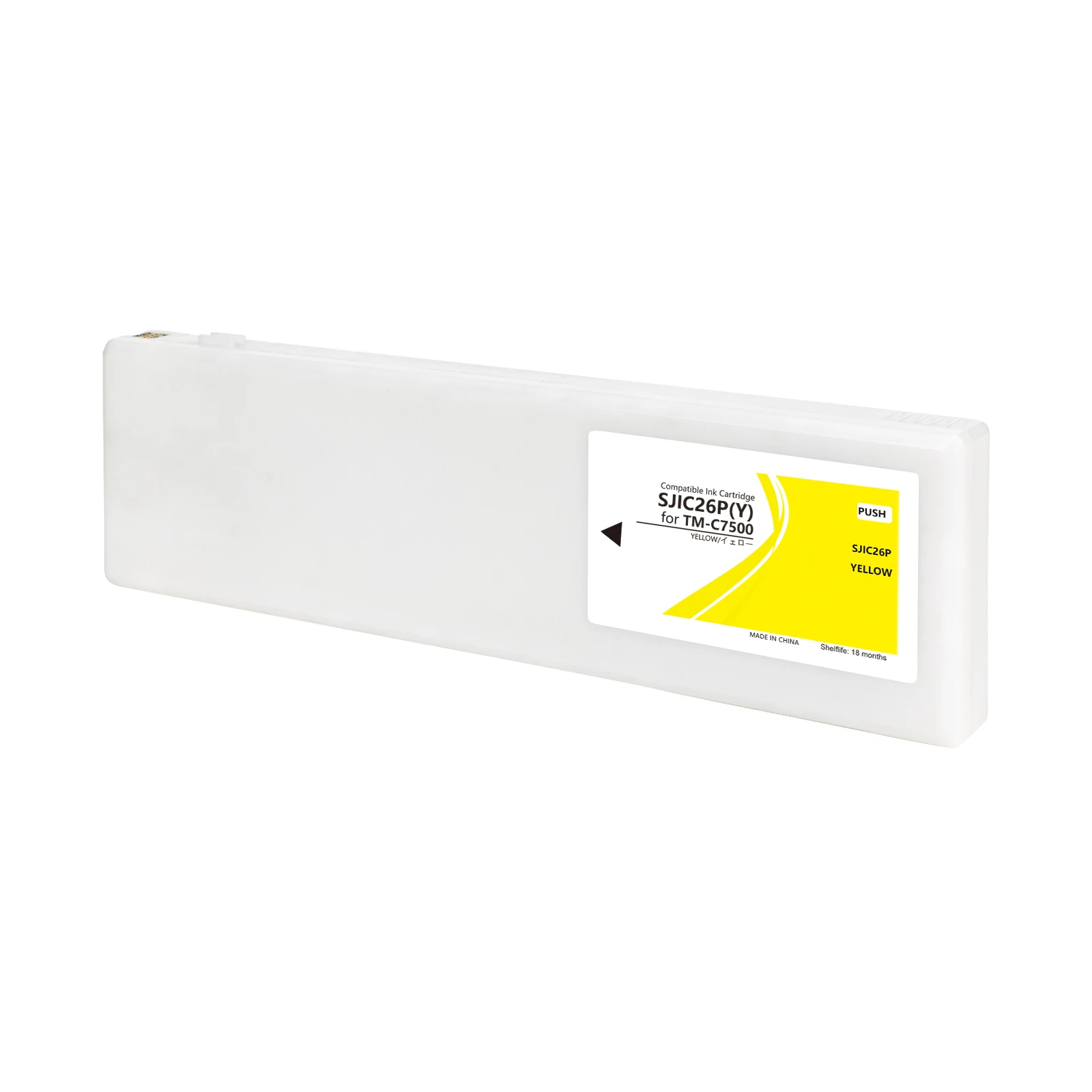 Winnerjet SJIC26P 300ml Compatible ink cartridge With Label printer pigment ink With chip for Epson ColorWorks C7500 printer