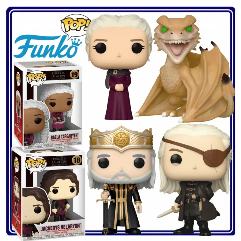 Funko POP: Семья Дракона. Предварительная игра престолов — это модная фигурка большого размера. Коллекция периферийных устройств.