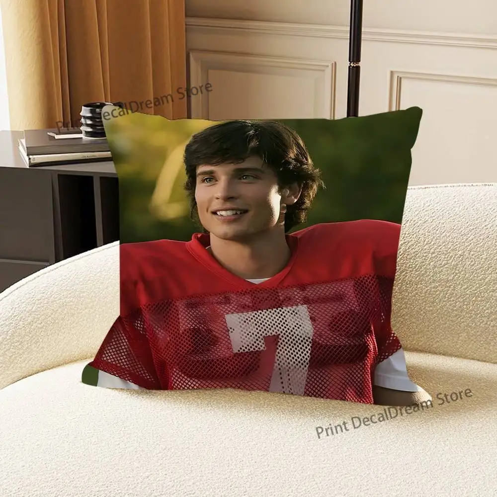 T-Tom Welling Kissen für Schlafzimmer, Auto, Café, Zimmer und Wohnzimmer, Sofa, dekorativer Kissenbezug – Detail 5