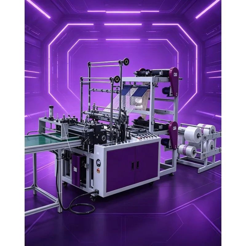 Wholesale Automatic Plastic Bag Production Line LDPE HDPE Film Extrusion Machine High Speed T-Shirt Shopping Garbage Bag Making