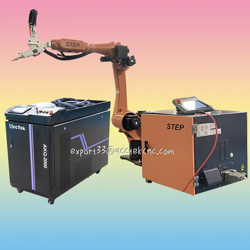 

2000W Laser Welder 3D Industrial Fiber Laser Welding Robot Lazer Maquina de Solda 1000W 1500W for Sale