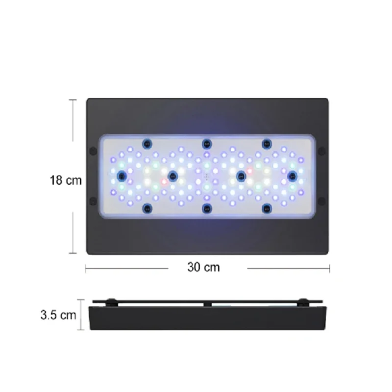 A8se A8S A8 PRO Smart Full Spectrum 215W WiFi APP Programmable Saltwater Aquarium Coral Reef LED Light