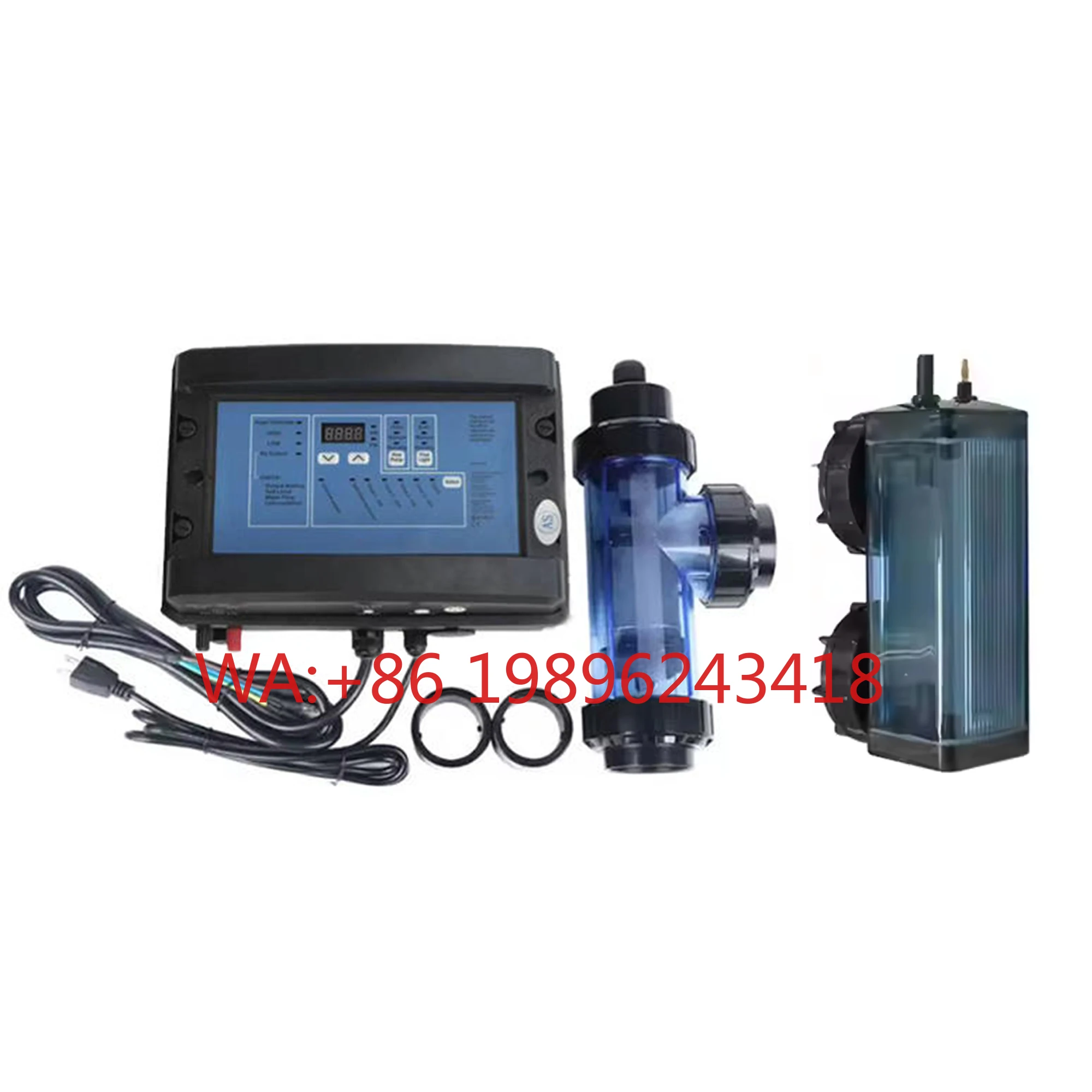

High Efficiency Swimming Pool Water Treatment Salt Chlorinator X20CL Plastic IPX4